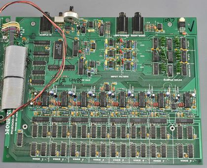 Sequential-Prophet 2000 main panel boards